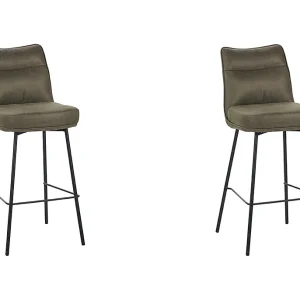 Barkruk Lennon – Moss – Micro Suede – set van 2 Barkruk Lennon – Moss – Micro Suede – set van 2