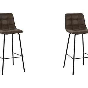 Barkruk Bistro – Moss – Fluweel – set van 2