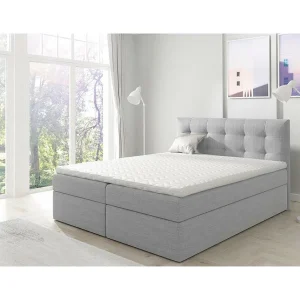 BED Topiq 184/203/103 lichtgrijs BED Topiq 184/203/103 lichtgrijs