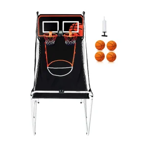 Basketball Arcade Speelgoed SucceBuy Plooibare Binnen met Dubbel Schieten voor 2 Spelers en 4 Ballen Basketball Arcade Speelgoed SucceBuy Plooibare Binnen met Dubbel Schieten voor 2 Spelers en 4 Ballen