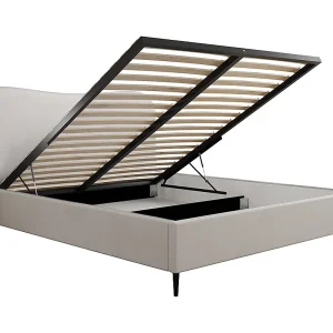 Bedstee 160×200 inclusief lattenbodem Gemma gebroken wit Bedstee 160×200 inclusief lattenbodem Gemma gebroken wit