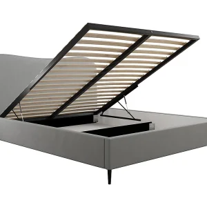 Bedstee 160×200 inclusief lattenbodem Gemma Grey Bedstee 160×200 inclusief lattenbodem Gemma Grey
