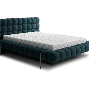 Bedstee 180×200 inclusief lattenbodem Ezio Blauw Bedstee 180×200 inclusief lattenbodem Ezio Blauw