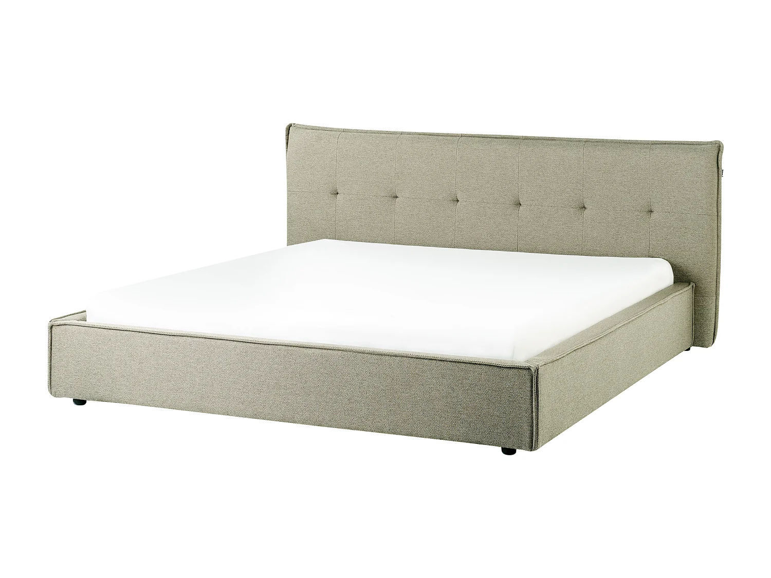 Bed Kunstlinnen LESTRE 180 x 200 cm Groen