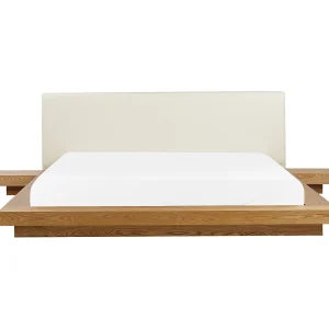 Bed hout lichtbruin 180 x 200 cm ZEN