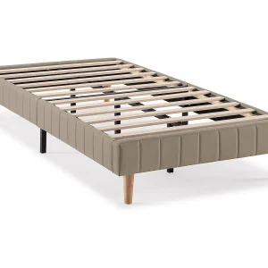 Beklede basis Eris 90×190 cm kleur Beige Beklede basis Eris 90×190 cm kleur Beige