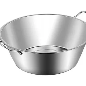 Bassine voor Vet/Confituur 38 cm Inox 9L – Natuur en Smaak Bassine voor Vet/Confituur 38 cm Inox 9L – Natuur en Smaak
