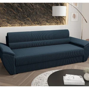 BEDANTE BANK REBI BIS met slaapfunctie POSO 05 Donkerblauw met opbergruimte, bedkist, woonkamerbank, bankstel, slaapbank, bank met opbergruimte BEDANTE BANK REBI BIS met slaapfunctie POSO 05 Donkerblauw met opbergruimte, bedkist, woonkamerbank, bankstel, slaapbank, bank met opbergruimte