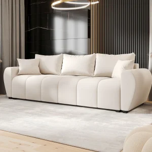BEDANTE BANK MOLISA met slaapfunctie COSMIC 10 Beige – Bank met opbergruimte, bedkist, woonkamerbank, sofa, slaapbank, bank met kist, bedbank BEDANTE BANK MOLISA met slaapfunctie COSMIC 10 Beige – Bank met opbergruimte, bedkist, woonkamerbank, sofa, slaapbank, bank met kist, bedbank