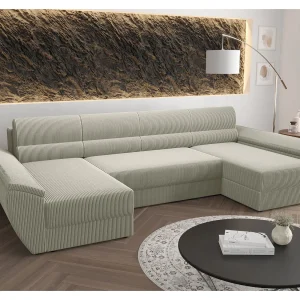 BEDANTE hoekbank REBIU4 Poso 100 beige met slaapfunctie L-vormige bank met opbergruimte Bettkasten woonkamerbank, slaapbank, bank met opbergruimte BEDANTE hoekbank REBIU4 Poso 100 beige met slaapfunctie L-vormige bank met opbergruimte Bettkasten woonkamerbank, slaapbank, bank met opbergruimte