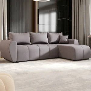 BEDANTE hoekbank MOLISA L Cosmic 160 rechts grijs met slaapfunctie L-vormige bank met opbergruimte bedbox woonkamerbank bank sofa slaapbank bedbox slaapbank BEDANTE hoekbank MOLISA L Cosmic 160 rechts grijs met slaapfunctie L-vormige bank met opbergruimte bedbox woonkamerbank bank sofa slaapbank bedbox slaapbank