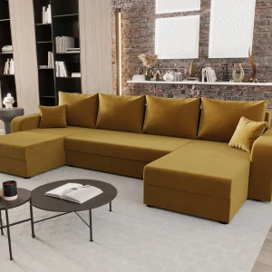 BEDANTE woonlandschap HEWLET U BIS Itaka 33 mit oranje Schlaffunktion U-vormige bank met opbergruimte bedbox woonkamerbank bank sofa slaapbank bedbox slaapbank BEDANTE woonlandschap HEWLET U BIS Itaka 33 mit oranje Schlaffunktion U-vormige bank met opbergruimte bedbox woonkamerbank bank sofa slaapbank bedbox slaapbank