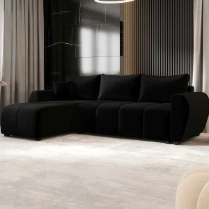 BEDANTE hoekbank MOLISA L Itaka 15 links zwart met slaapfunctie L-vormige bank met opbergruimte bedbox woonkamerbank bank sofa slaapbank bedbox slaapbank BEDANTE hoekbank MOLISA L Itaka 15 links zwart met slaapfunctie L-vormige bank met opbergruimte bedbox woonkamerbank bank sofa slaapbank bedbox slaapbank