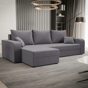 BEDANTE hoekbank HEWLET L BIS Itaka 50 links grijs met slaapfunctie L-vormige bank met opbergruimte bedbox Wohnzimmersofa Couch Sofa Bettsofa bedbox Bettcouch BEDANTE hoekbank HEWLET L BIS Itaka 50 links grijs met slaapfunctie L-vormige bank met opbergruimte bedbox Wohnzimmersofa Couch Sofa Bettsofa bedbox Bettcouch