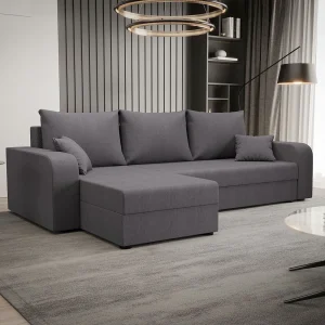 BEDANTE hoekbank HEWLET L BIS Cosmic 160 links grijs met slaapfunctie L-vormige bank met opbergruimte bedbox Wohnzimmersofa Couch Sofa Bettsofa bedbox Bettcouch BEDANTE hoekbank HEWLET L BIS Cosmic 160 links grijs met slaapfunctie L-vormige bank met opbergruimte bedbox Wohnzimmersofa Couch Sofa Bettsofa bedbox Bettcouch