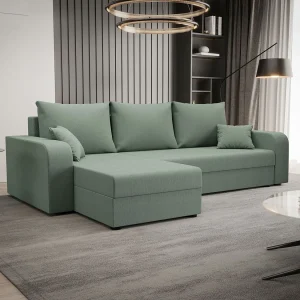 BEDANTE hoekbank HEWLET L BIS Cosmic 16 links lichtgroen met slaapfunctie L-vormige bank met opbergruimte bedbox Wohnzimmersofa Couch Sofa Bettsofa bedbox Bettcouch BEDANTE hoekbank HEWLET L BIS Cosmic 16 links lichtgroen met slaapfunctie L-vormige bank met opbergruimte bedbox Wohnzimmersofa Couch Sofa Bettsofa bedbox Bettcouch