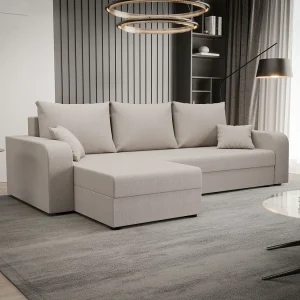 BEDANTE hoekbank HEWLET L BIS Cosmic 10 links beige met slaapfunctie L-vormige bank met opbergruimte bedbox Wohnzimmersofa Couch Sofa Bettsofa bedbox Bettcouch BEDANTE hoekbank HEWLET L BIS Cosmic 10 links beige met slaapfunctie L-vormige bank met opbergruimte bedbox Wohnzimmersofa Couch Sofa Bettsofa bedbox Bettcouch