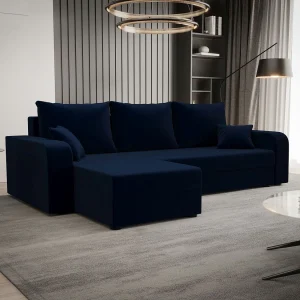 BEDANTE hoekbank HEWLET L BIS Itaka 11 links donkerblauw met slaapfunctie L-vormige bank met opbergruimte bedbox Wohnzimmersofa Couch Sofa Bettsofa bedbox Bettcouch BEDANTE hoekbank HEWLET L BIS Itaka 11 links donkerblauw met slaapfunctie L-vormige bank met opbergruimte bedbox Wohnzimmersofa Couch Sofa Bettsofa bedbox Bettcouch