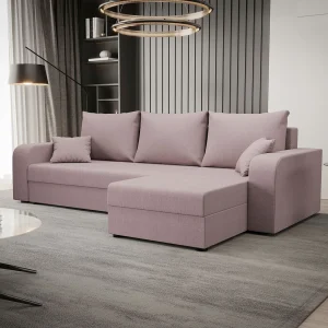 BEDANTE hoekbank HEWLET L BIS Cosmic 14 rechts roze met slaapfunctie L-vormige bank met opbergruimte bedbox Wohnzimmersofa Couch Sofa Bettsofa bedbox Bettcouch BEDANTE hoekbank HEWLET L BIS Cosmic 14 rechts roze met slaapfunctie L-vormige bank met opbergruimte bedbox Wohnzimmersofa Couch Sofa Bettsofa bedbox Bettcouch