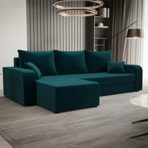 BEDANTE hoekbank HEWLET L BIS Itaka 39 links turkoois met slaapfunctie L-vormige bank met opbergruimte bedbox Wohnzimmersofa Couch Sofa Bettsofa bedbox Bettcouch BEDANTE hoekbank HEWLET L BIS Itaka 39 links turkoois met slaapfunctie L-vormige bank met opbergruimte bedbox Wohnzimmersofa Couch Sofa Bettsofa bedbox Bettcouch