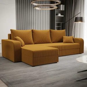 BEDANTE hoekbank HEWLET L BIS Zoom 9 links oranje met slaapfunctie L-vormige bank met opbergruimte bedbox woonkamerbank bank sofa slaapbank bedbox slaapbank BEDANTE hoekbank HEWLET L BIS Zoom 9 links oranje met slaapfunctie L-vormige bank met opbergruimte bedbox woonkamerbank bank sofa slaapbank bedbox slaapbank