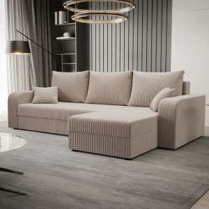 BEDANTE hoekbank HEWLET L BIS Zoom 1 rechts beige met slaapfunctie L-vormige bank met opbergruimte bedbox woonkamerbank bank sofa slaapbank bedbox slaapbank BEDANTE hoekbank HEWLET L BIS Zoom 1 rechts beige met slaapfunctie L-vormige bank met opbergruimte bedbox woonkamerbank bank sofa slaapbank bedbox slaapbank