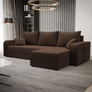 BEDANTE hoekbank HEWLET L BIS Zoom 5 rechts bruin met slaapfunctie L-vormige bank met opbergruimte bedbox woonkamerbank bank sofa slaapbank bedbox slaapbank BEDANTE hoekbank HEWLET L BIS Zoom 5 rechts bruin met slaapfunctie L-vormige bank met opbergruimte bedbox woonkamerbank bank sofa slaapbank bedbox slaapbank