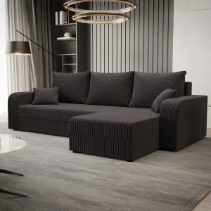BEDANTE hoekbank HEWLET L BIS Zoom 21 rechts donkergrijs met slaapfunctie L-vormige bank met opbergruimte bedbox woonkamerbank bank sofa slaapbank bedbox slaapbank BEDANTE hoekbank HEWLET L BIS Zoom 21 rechts donkergrijs met slaapfunctie L-vormige bank met opbergruimte bedbox woonkamerbank bank sofa slaapbank bedbox slaapbank