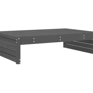 Bawnboy Tuinvoetenbank 120×80 cm massief grenenhout grijs Bawnboy Tuinvoetenbank 120×80 cm massief grenenhout grijs