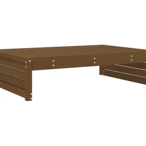 Bawnboy Tuinvoetenbank 120×80 cm massief grenenhout honingbruin Bawnboy Tuinvoetenbank 120×80 cm massief grenenhout honingbruin