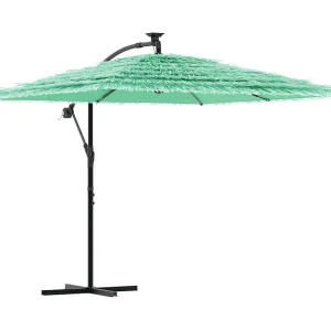 Beline Parasol met stalen paal 246x246x230 cm groen Beline Parasol met stalen paal 246x246x230 cm groen