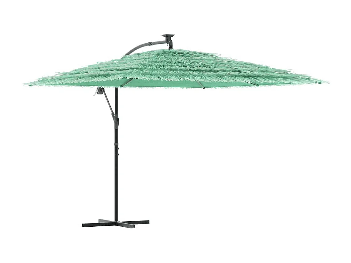 Beline Parasol met stalen paal 290x290x238 cm groen