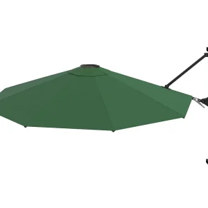 Berkeley Wandparasol met metalen paal 300 cm groen Berkeley Wandparasol met metalen paal 300 cm groen