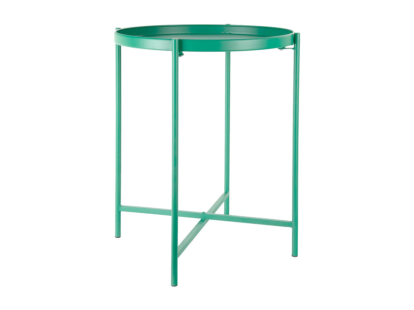 Bijzettafel Meseta - 40x40x49 cm - Groen