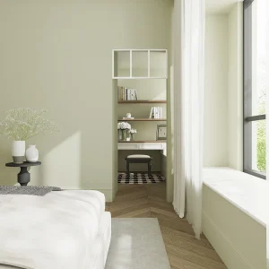 Bovenlicht in poedergecoat aluminium – B73 x H40 cm – Wit – BAYVIEW Bovenlicht in poedergecoat aluminium – B73 x H40 cm – Wit – BAYVIEW
