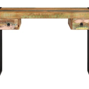 Benedetto  Bureau massief gerecycled hout
