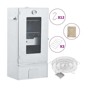 BBQ-rookoven met koude rookgenerator gegalvaniseerd staal BBQ-rookoven met koude rookgenerator gegalvaniseerd staal