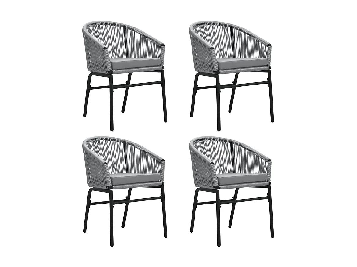 Belric 5-delige Tuinset grijs