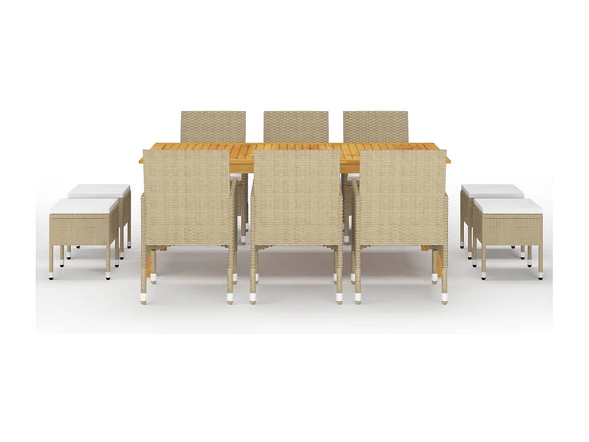 Bas 11-delige Tuinset beige