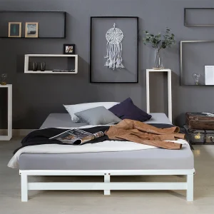 Bedframe 140×200 cm wit