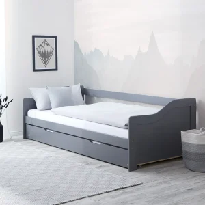 Bed 90×200 cm Grijs Cabin Bed Bed 90×200 cm Grijs Cabin Bed