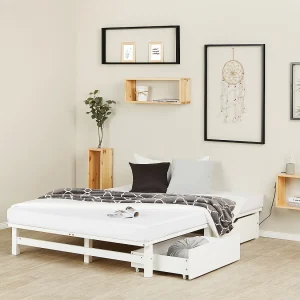 Bed 140×200 cm wit Pallet Bed 140×200 cm wit Pallet