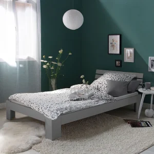 Bed 94,5×204,5×66,7 cm Grijze den Bed 94,5×204,5×66,7 cm Grijze den