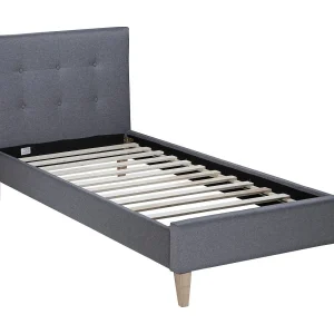Bedframe 90×200 cm Grijs Bedframe 90×200 cm Grijs