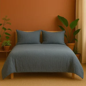 Beddengoed van Grijs Katoenen Gaze 240x260cm Oeko-tex – Comfortabel en Duurzaam Beddengoed van Grijs Katoenen Gaze 240x260cm Oeko-tex – Comfortabel en Duurzaam