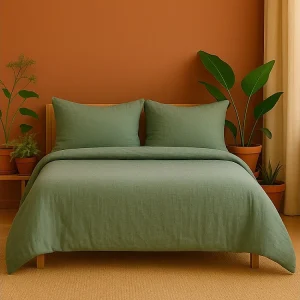 Beddengoed van Katoengaas Angelina 240x260cm – Omkeerbaar en Comfortabel