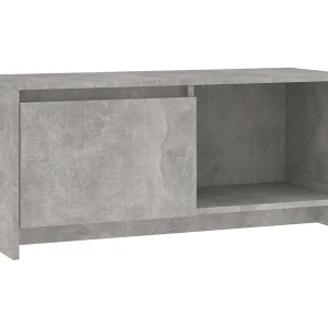 Bay Village Tv-meubel 90x35x40 cm bewerkt hout betongrijs Bay Village Tv-meubel 90x35x40 cm bewerkt hout betongrijs