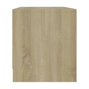 Bay Village Tv-meubel 90x35x40 cm bewerkt hout sonoma eikenkleurig Bay Village Tv-meubel 90x35x40 cm bewerkt hout sonoma eikenkleurig