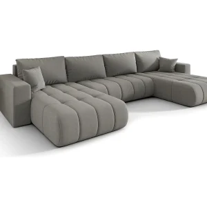BEDANTE hoekbank met slaapfunctie MILO U PREMIUM Wind 90 BEDANTE hoekbank met slaapfunctie MILO U PREMIUM Wind 90