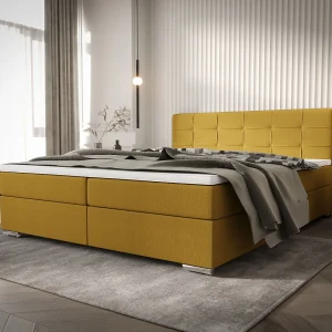 BEDANTE Boxspringbett ZILANO1 180×200 Cosmic 120 Geel Bed Bedkasten Tweepersoonsbed Hotelbed Topmatras Matras Slaapkamer Opbergruimte BEDANTE Boxspringbett ZILANO1 180×200 Cosmic 120 Geel Bed Bedkasten Tweepersoonsbed Hotelbed Topmatras Matras Slaapkamer Opbergruimte